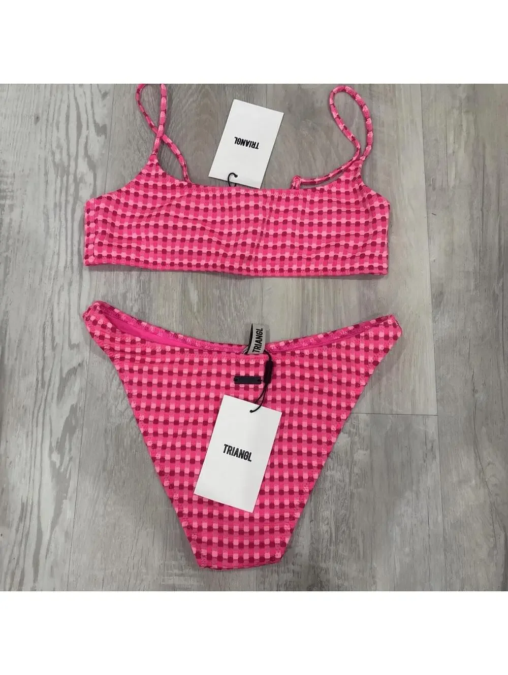 triangl swimwear top large